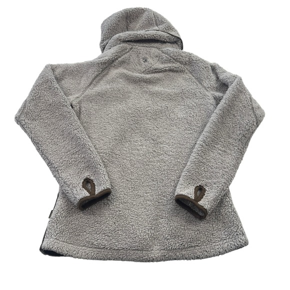 KÜHL Women's Flight Jacket Stone Small Hooded Outdoors Warm Soft - Picture 2 of 5